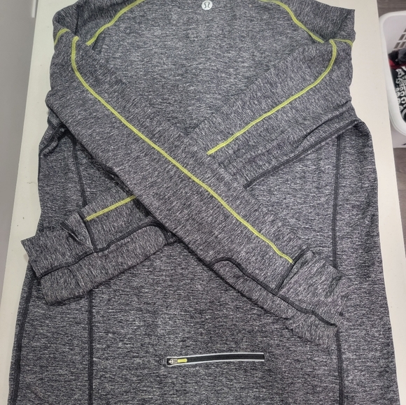 Lululemon mens running long sleeve quarter zip - Picture 3 of 3